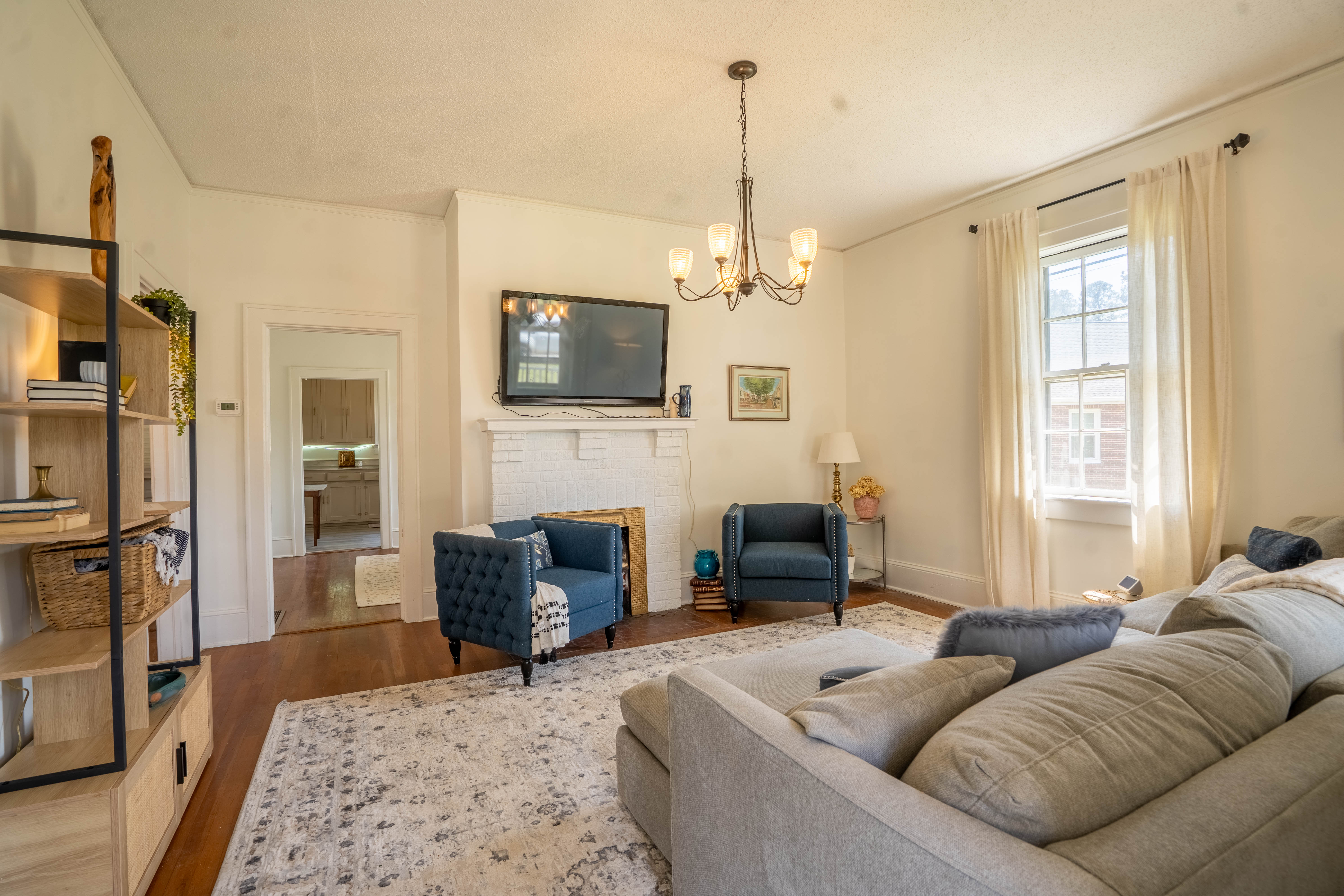Real estate living room photography Greenwood SC